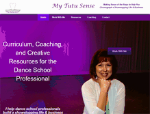 Tablet Screenshot of mytutusense.com